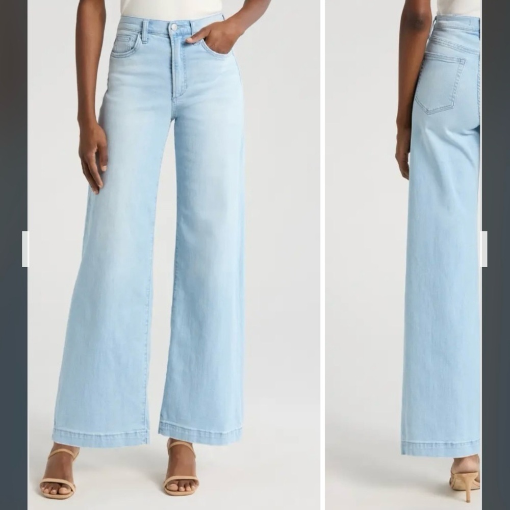 Joe's High Rise Wide Leg Jeans in El Salvador Size 29 - Picture 2 of 10